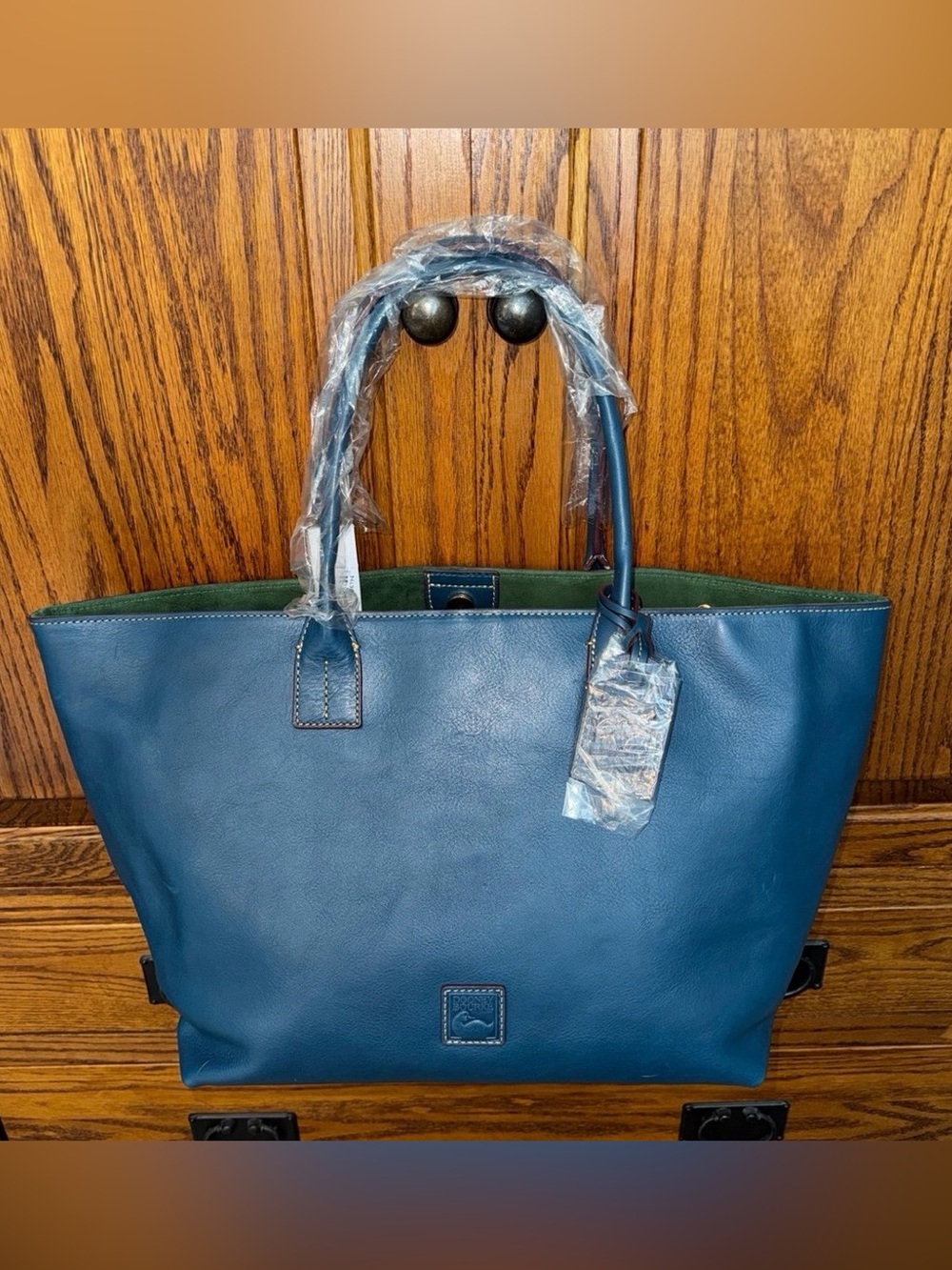 NWT Dooney & Bourke Florentine Medium Russel Tote in Denim